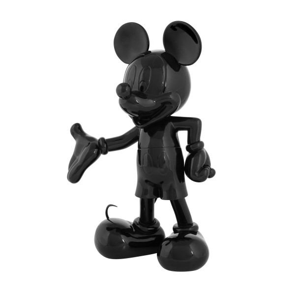 Mickey welcome noir laque 2