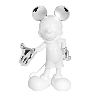 Mickey Welcome blanc argent