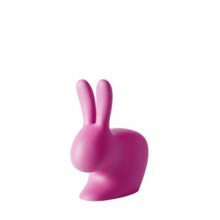 Qeeboo rabbit xs doorstopper fuxia