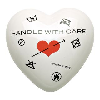 Heartgallery cuore ceramica Handle With Care CUOHN 1200