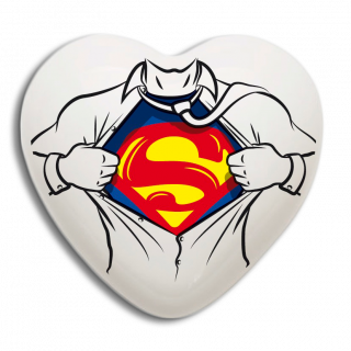 Heart gallery creativando cuore super eroe